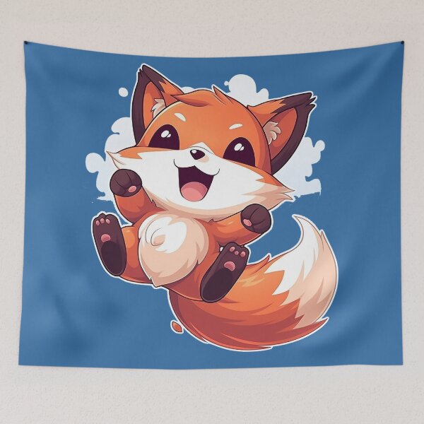 Item preview, cute fox designed and sold by skateras.