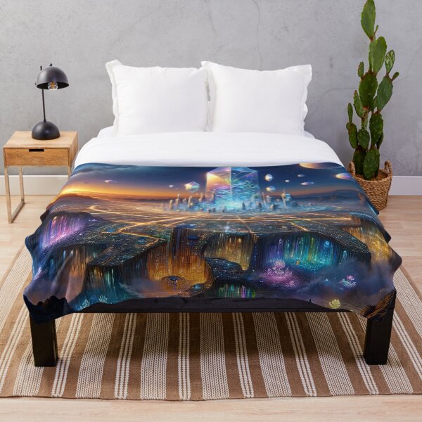 Item preview, La ciudad de la luz designed and sold by CharlesScottArt.