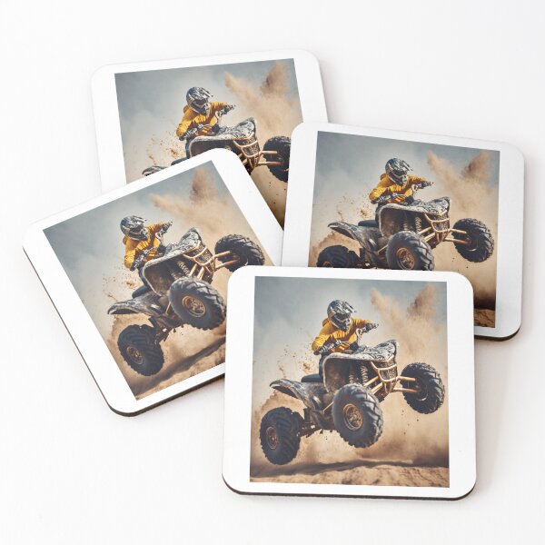 Item preview, "Thrilling Quad ATV Action" designed and sold by Artisticanvas.