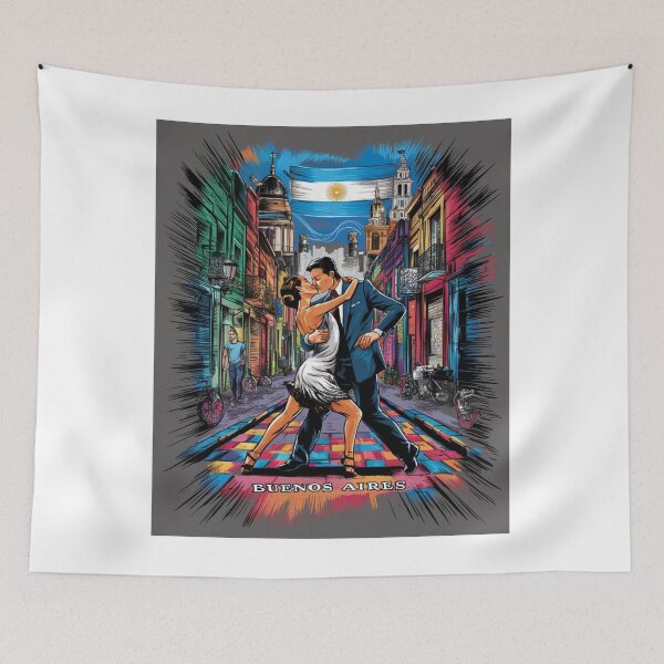 Item preview, Buenos Aires: Where Tango and Tradition Dance Together designed and sold by Colorful-Garden.