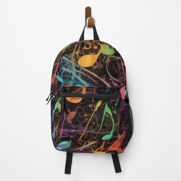Item preview, Musical notes flowing pattern print design designed and sold by Anshu3813.