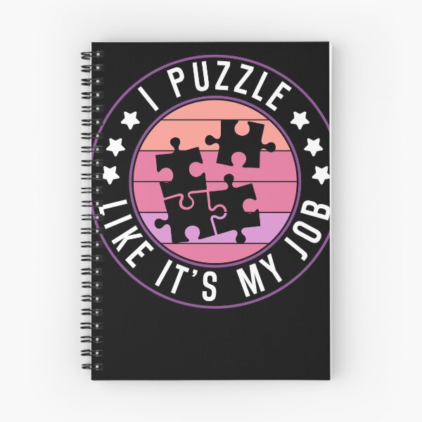 Item preview, Funny Jigsaw Puzzles I Puzzle like it's my job designed and sold by BlueBerry-Pengu.