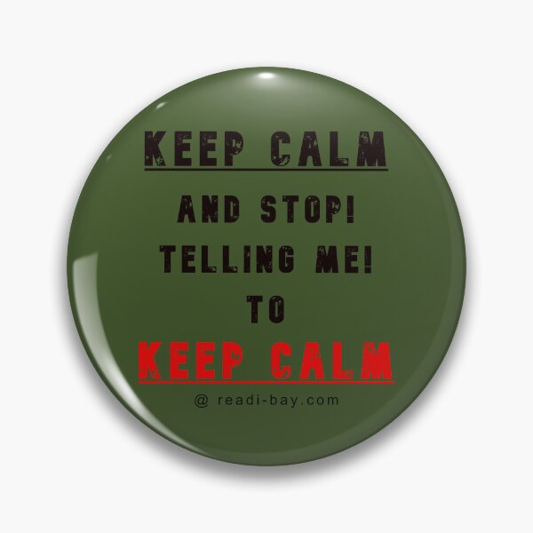 Item preview, Keep Calm And STOP designed and sold by AlienAlmanac.