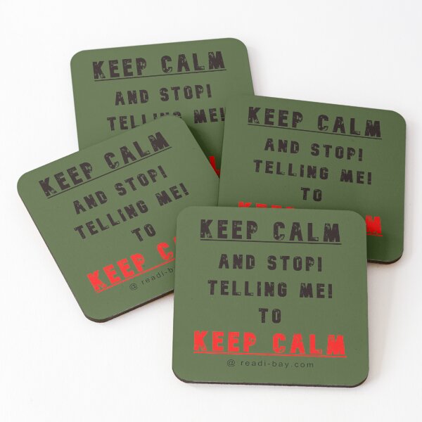 Item preview, Keep Calm And STOP designed and sold by AlienAlmanac.
