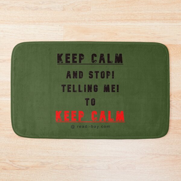 Item preview, Keep Calm And STOP designed and sold by AlienAlmanac.