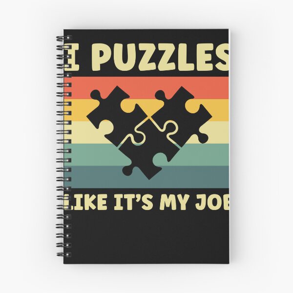 Item preview, I Puzzle Like It's My Job Funny Jigsaw Puzzles designed and sold by BlueBerry-Pengu.