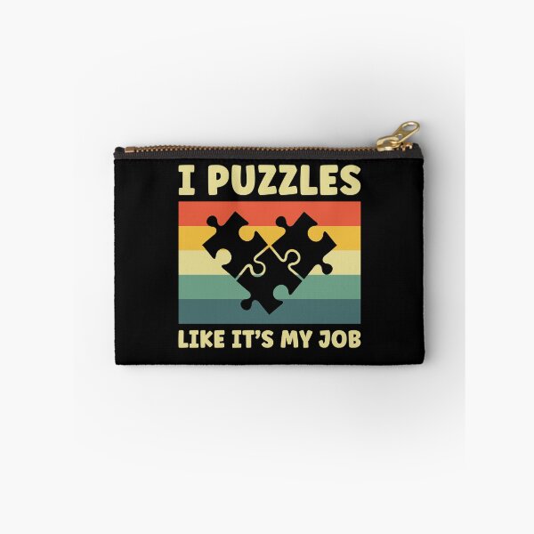 Item preview, I Puzzle Like It's My Job Funny Jigsaw Puzzles designed and sold by BlueBerry-Pengu.