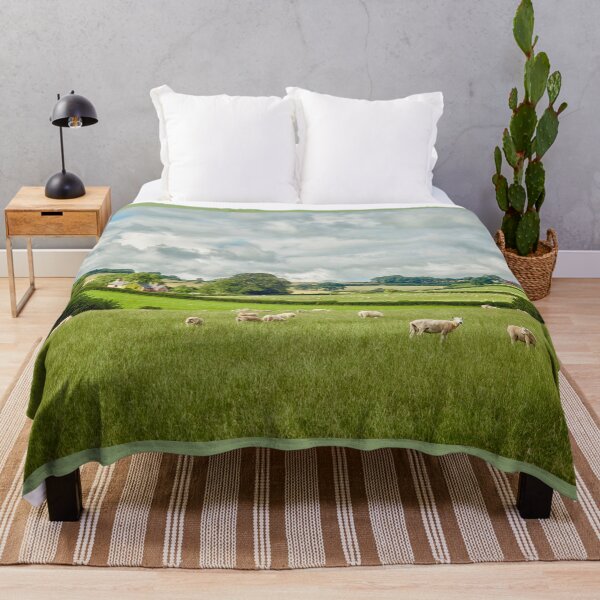 Item preview, Welsh valley with sheep designed and sold by Photopat.