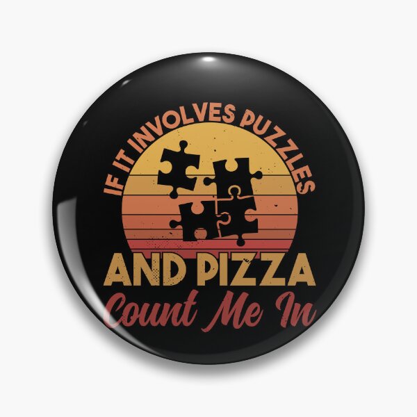 Item preview, Jigsaw Puzzle Funny Puzzler Pizza and Puzzles designed and sold by BlueBerry-Pengu.