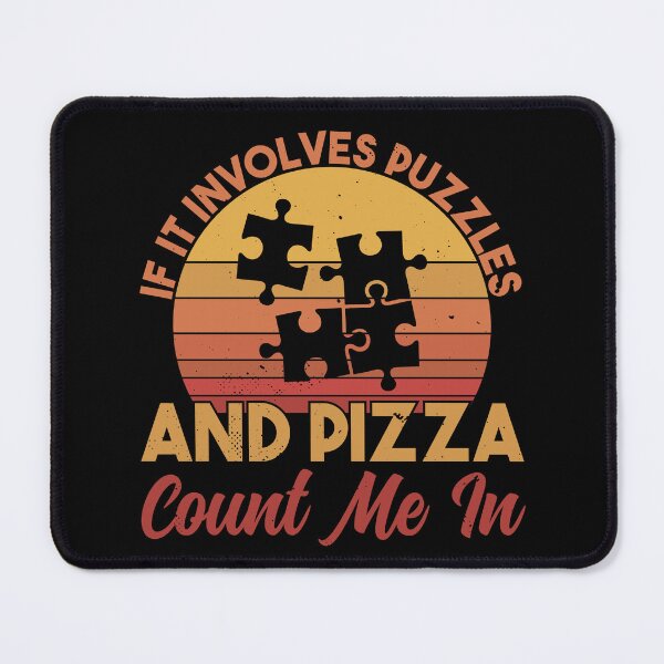 Item preview, Jigsaw Puzzle Funny Puzzler Pizza and Puzzles designed and sold by BlueBerry-Pengu.