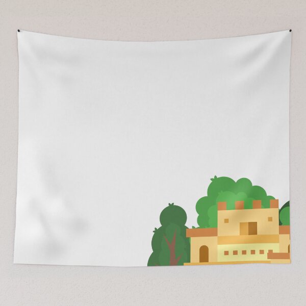 Item preview, Alhambra Granada Spain Buildings Trees Stylistic Sticker  designed and sold by julyperson.