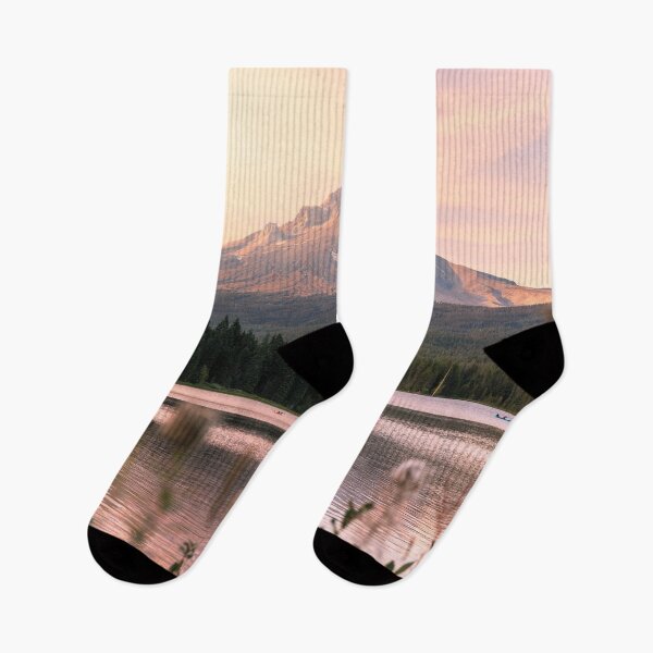 Item preview, Sunrise Wildflowers Mount Hood Pacific Northwest designed and sold by artcascadia.