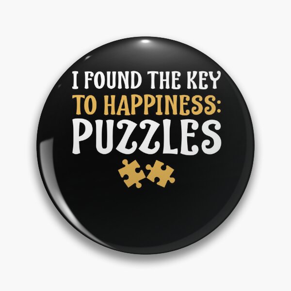 Item preview, The Key to Happiness Jigsaw Puzzles Funny designed and sold by BlueBerry-Pengu.