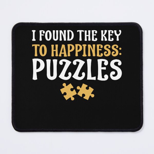 Item preview, The Key to Happiness Jigsaw Puzzles Funny designed and sold by BlueBerry-Pengu.