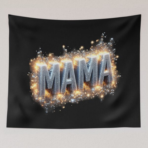 Item preview, Sparkling Mama Tribute Tee designed and sold by AI-Only Creations.
