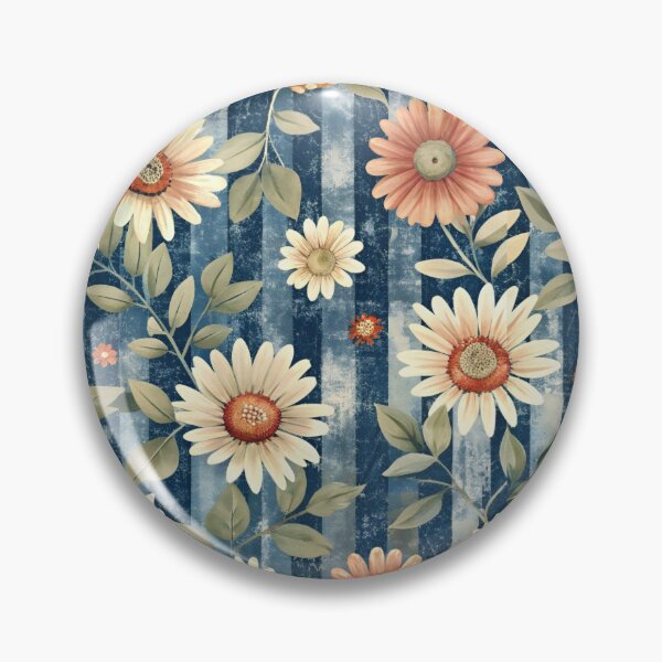 Item preview,  Floral Elegance  against a blue designed and sold by jkrphoto.