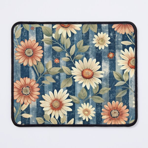 Item preview,  Floral Elegance  against a blue designed and sold by jkrphoto.