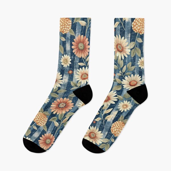 Item preview,  Floral Elegance  against a blue designed and sold by jkrphoto.