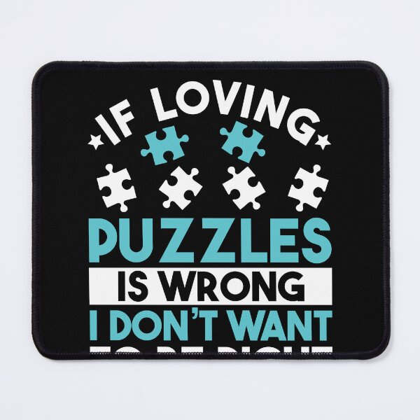 Item preview, Loving Jigsaw Puzzles Funny Jigsaw Puzzler designed and sold by BlueBerry-Pengu.