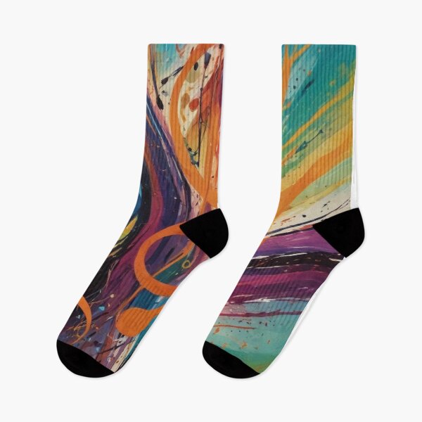 Item preview, Musical notes flowing pattern print design  designed and sold by Anshu3813.