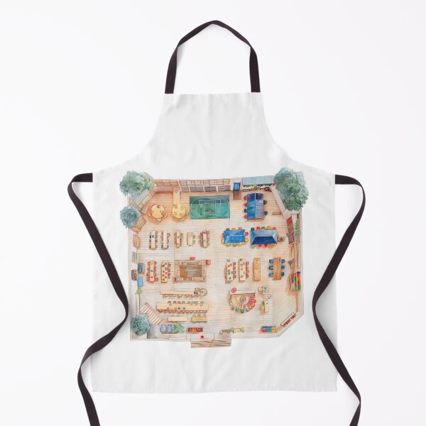 Item preview, Cozy Blueprint in Watercolor Tones designed and sold by palmyst.