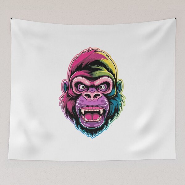 Item preview, Neon Gorilla designed and sold by Angry Swan Designs.