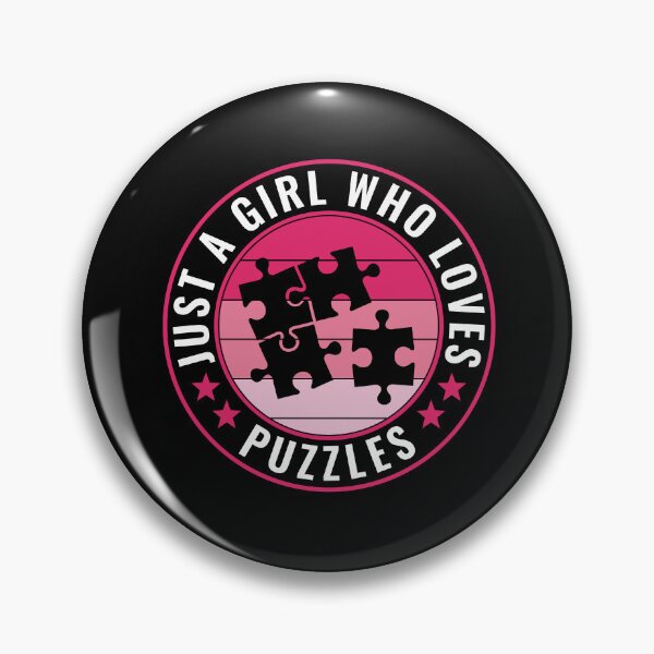 Item preview, Womens Jigsaw Puzzle Just a Girl Who Lovs Puzzles designed and sold by BlueBerry-Pengu.