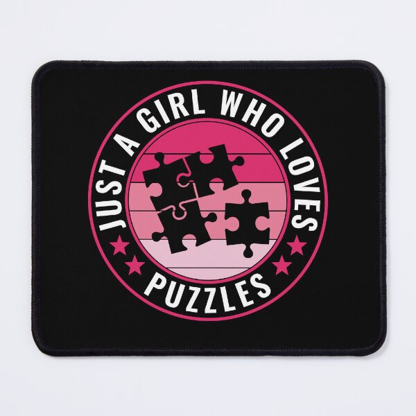 Item preview, Womens Jigsaw Puzzle Just a Girl Who Lovs Puzzles designed and sold by BlueBerry-Pengu.