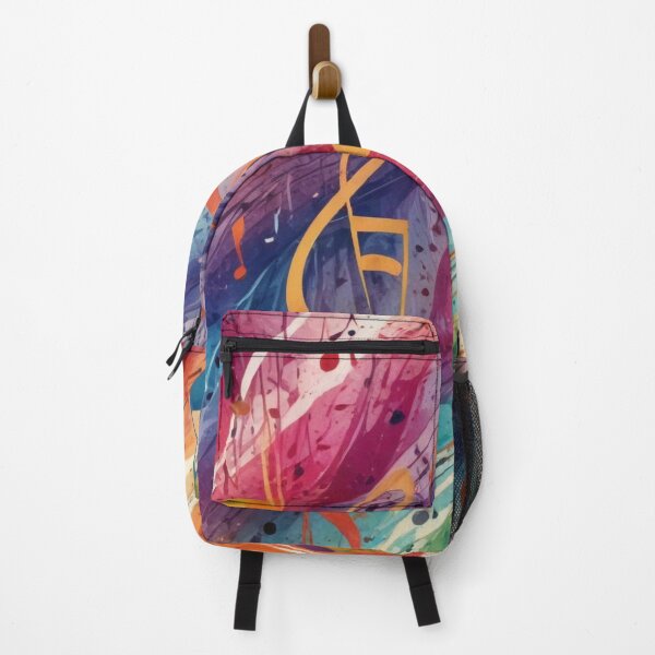 Item preview, Musical notes flowing pattern print design  designed and sold by Anshu3813.