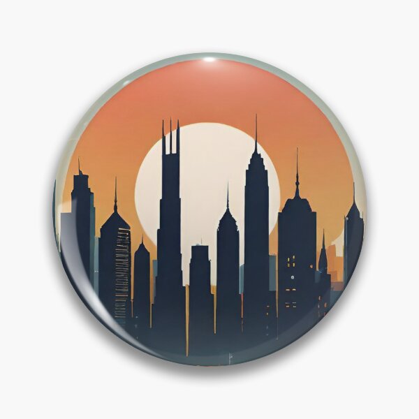 Item preview, Simple Cityscape: Basic Yet Beautiful Urban View designed and sold by KTOShop.