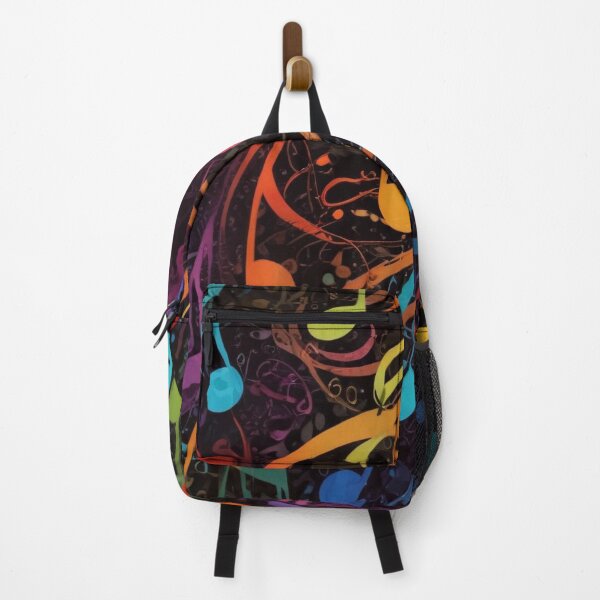Item preview, Musical notes flowing pattern print design  designed and sold by Anshu3813.