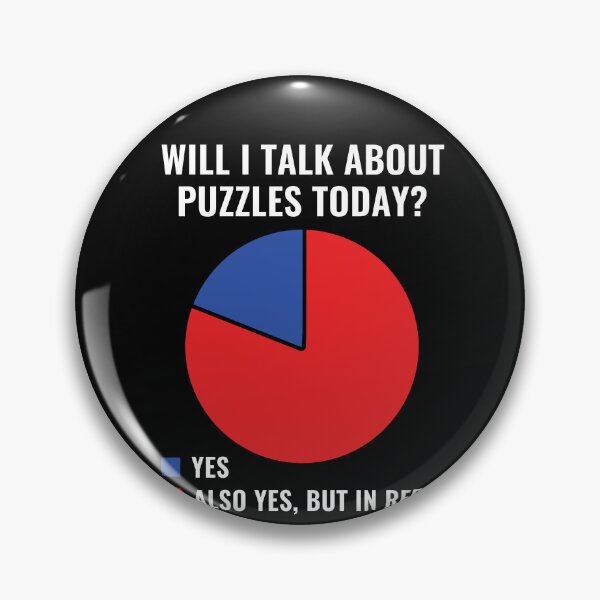 Item preview, Will I talk about Puzzles Jigsaw Puzzles Funny designed and sold by BlueBerry-Pengu.