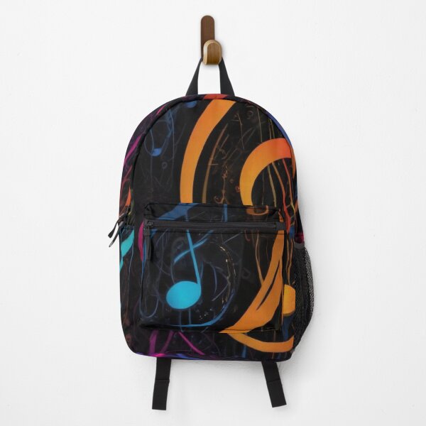 Item preview, Musical notes flowing pattern print design  designed and sold by Anshu3813.