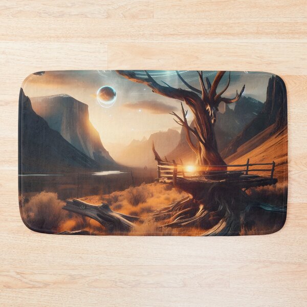 Item preview, Abstract Fusion Art: Western Charm Meets Futuristic Allure designed and sold by PandaTShirtShop.