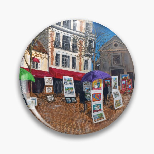 Item preview, Montmartre Paris 2  ( Montmartre artist square ) designed and sold by Jean Lazar.