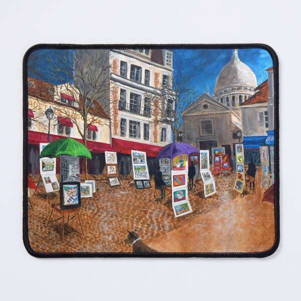 Item preview, Montmartre Paris 2  ( Montmartre artist square ) designed and sold by Jean Lazar.
