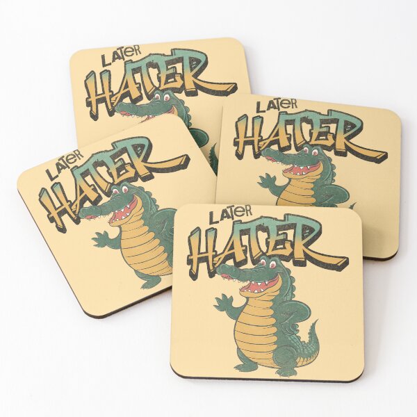 Item preview, Later Hater, Funny Alligator, Funny Gator designed and sold by Mariana Piana.