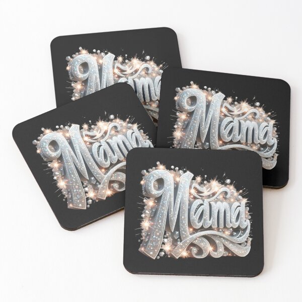 Item preview, Opulent Mama Sparkle Tee designed and sold by AI-Only Creations.