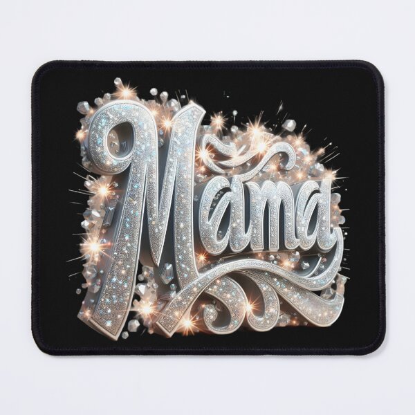 Item preview, Opulent Mama Sparkle Tee designed and sold by AI-Only Creations.