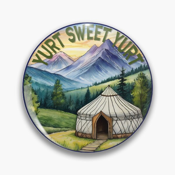 Item preview, Yurt Sweet Yurt designed and sold by Angry Swan Designs.