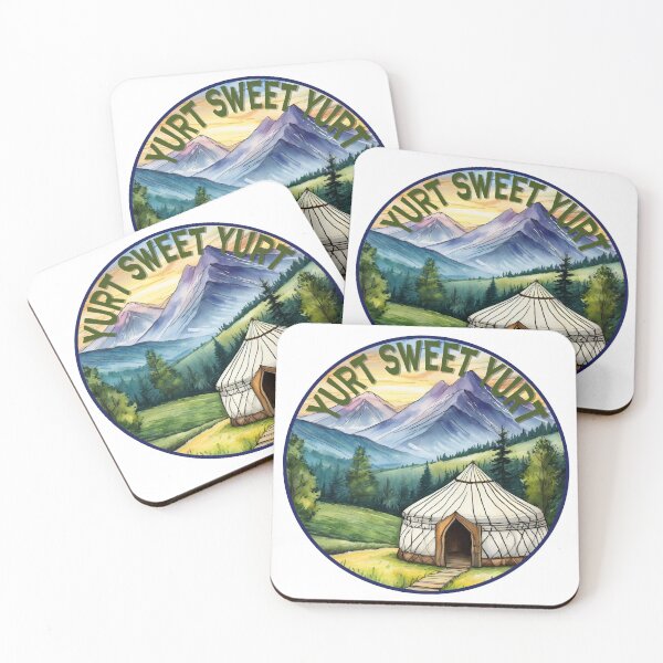 Item preview, Yurt Sweet Yurt designed and sold by Angry Swan Designs.