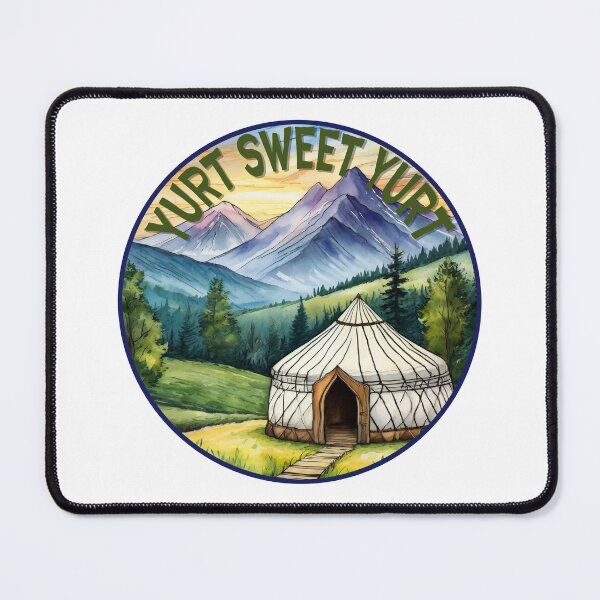 Item preview, Yurt Sweet Yurt designed and sold by Angry Swan Designs.