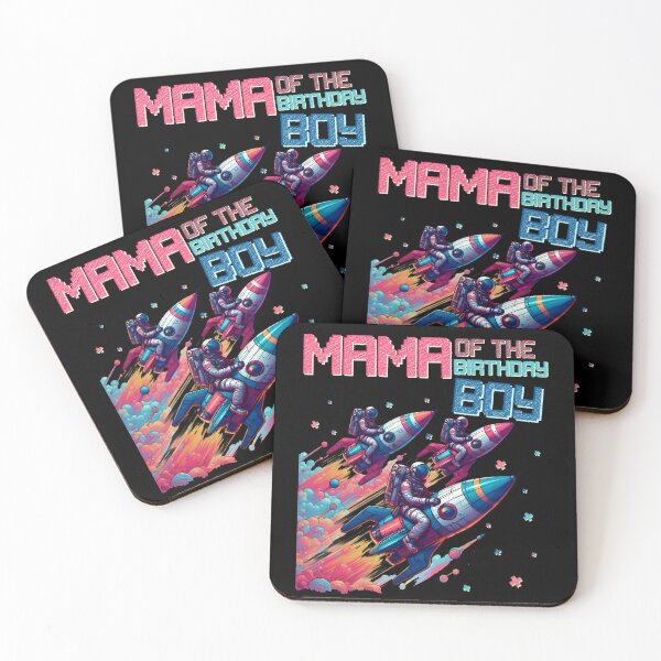 Item preview, Its my Mama of the Birthday Boy Space Astronaut Rocket designed and sold by MTRBSK11.