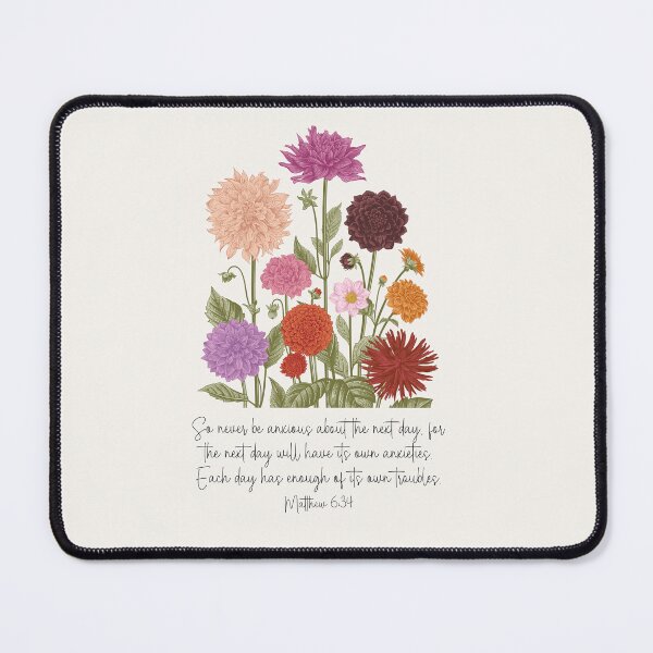 Item preview, Matthew 6:34 designed and sold by Paper Bee Gift Shop.