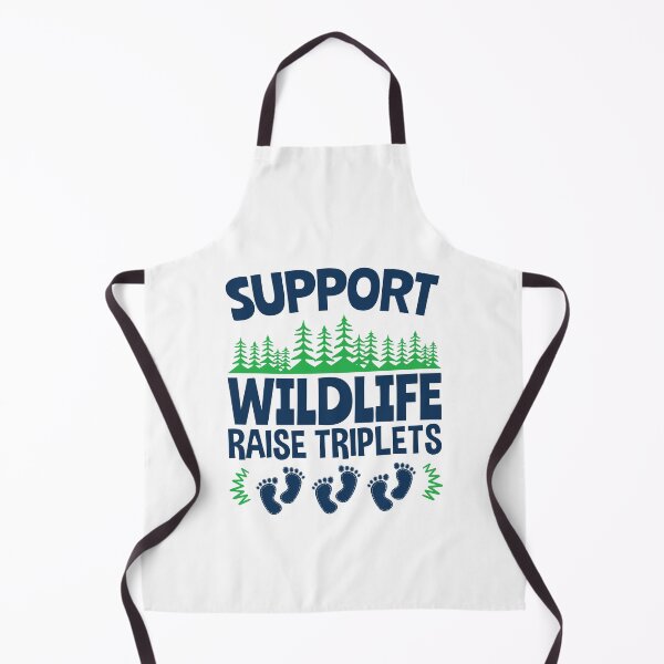 Item preview, Support Wildlife Raise Triplets Funny Triplet Mom Dad designed and sold by jaygo.