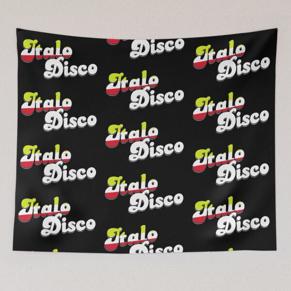 Item preview, italo disco megamixes designed and sold by DiscoKiss - Quality printing guaranteed..