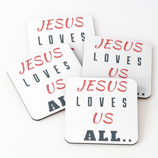 Item preview, JESUS LOVES US designed and sold by Psyknee6.