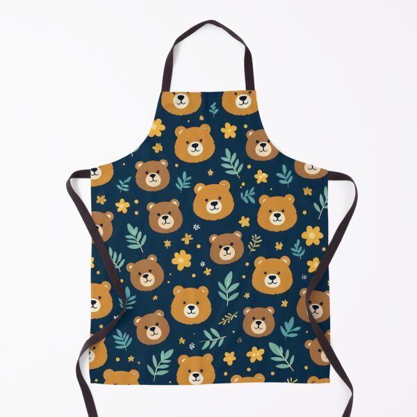 Item preview, RogerPattern - "Cute teddy bear faces" designed and sold by RogerPattern.