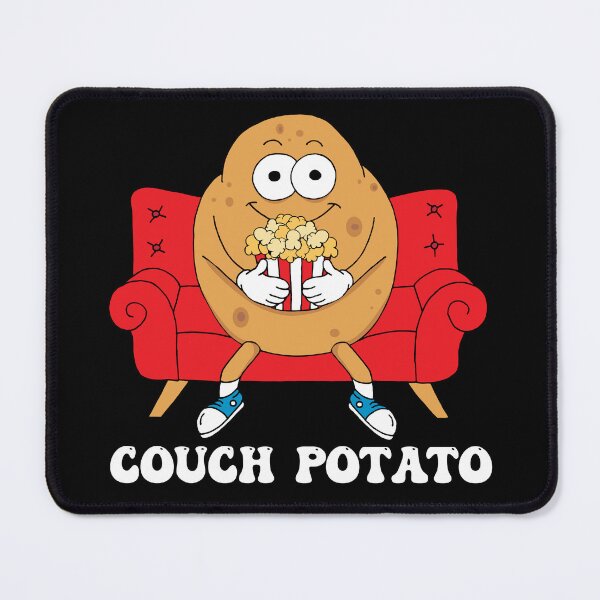 Item preview, Funny Lazy Couch Potato Character designed and sold by HotHibiscus.