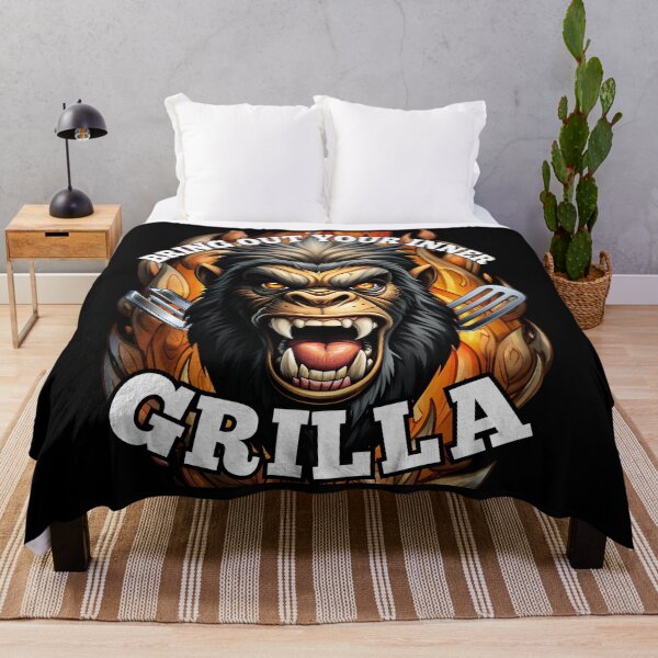 Item preview, Grilla BBQ - Bring Out Your Inner Grilla designed and sold by MoonsmileProd.